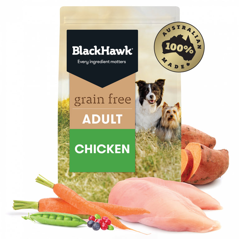 Black Hawk - Grain Free Adult Chicken Dry Dog Food